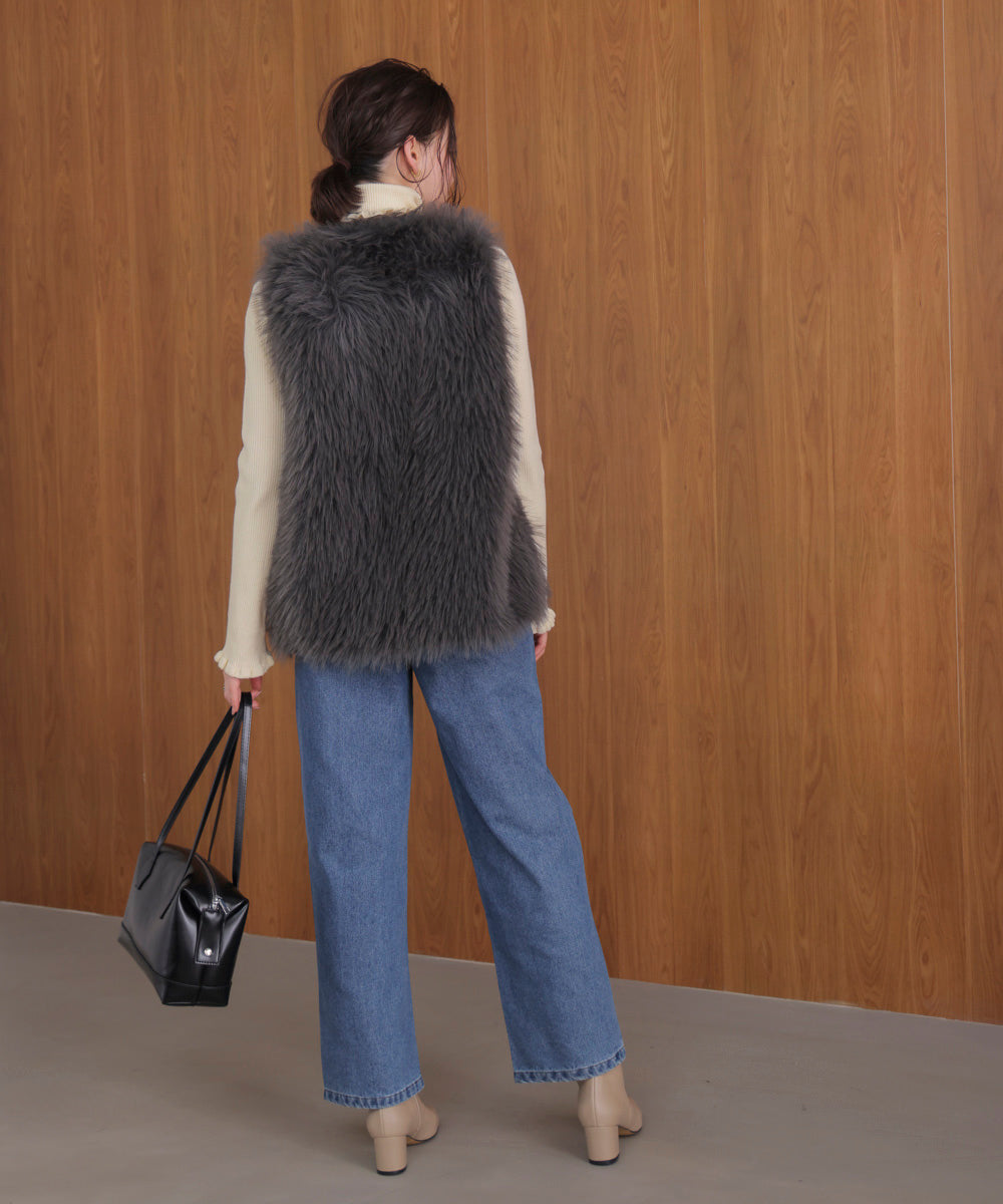 フリルリブニットタートル