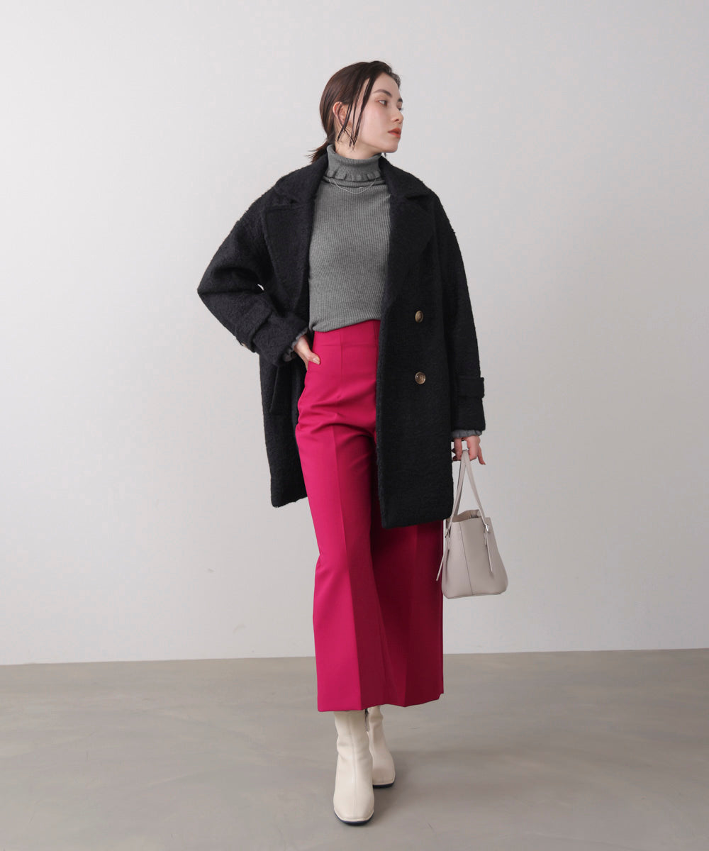 フリルリブニットタートル