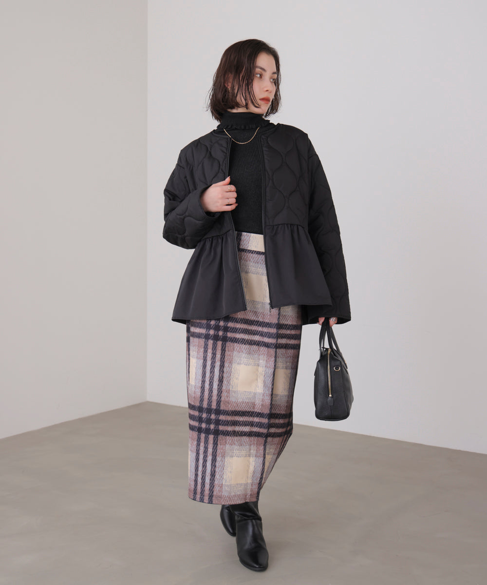 フリルリブニットタートル