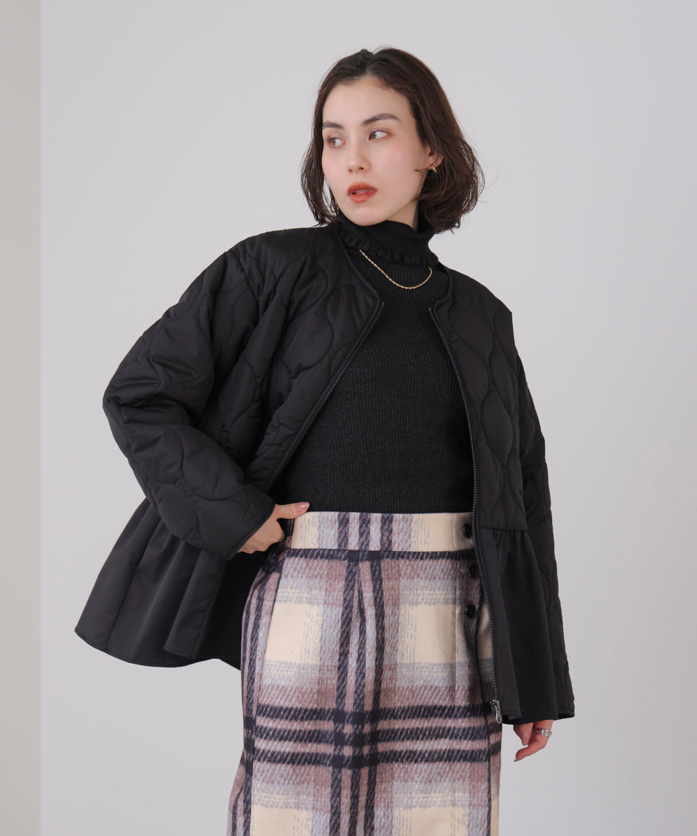 フリルリブニットタートル