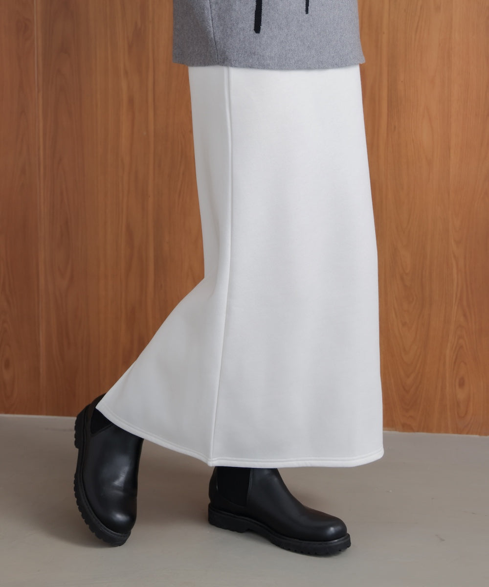 裏起毛ロングスカート