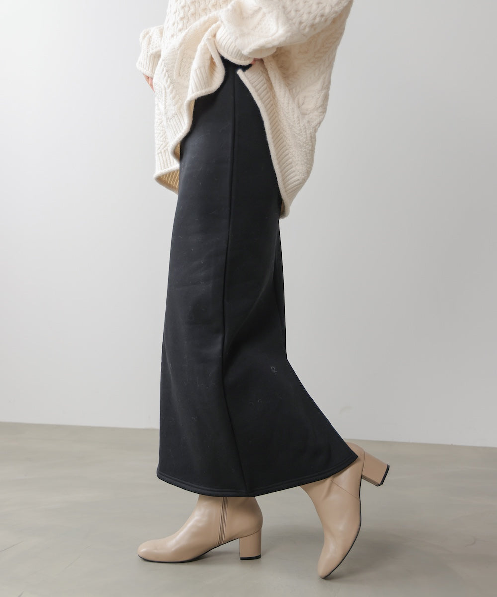 裏起毛ロングスカート