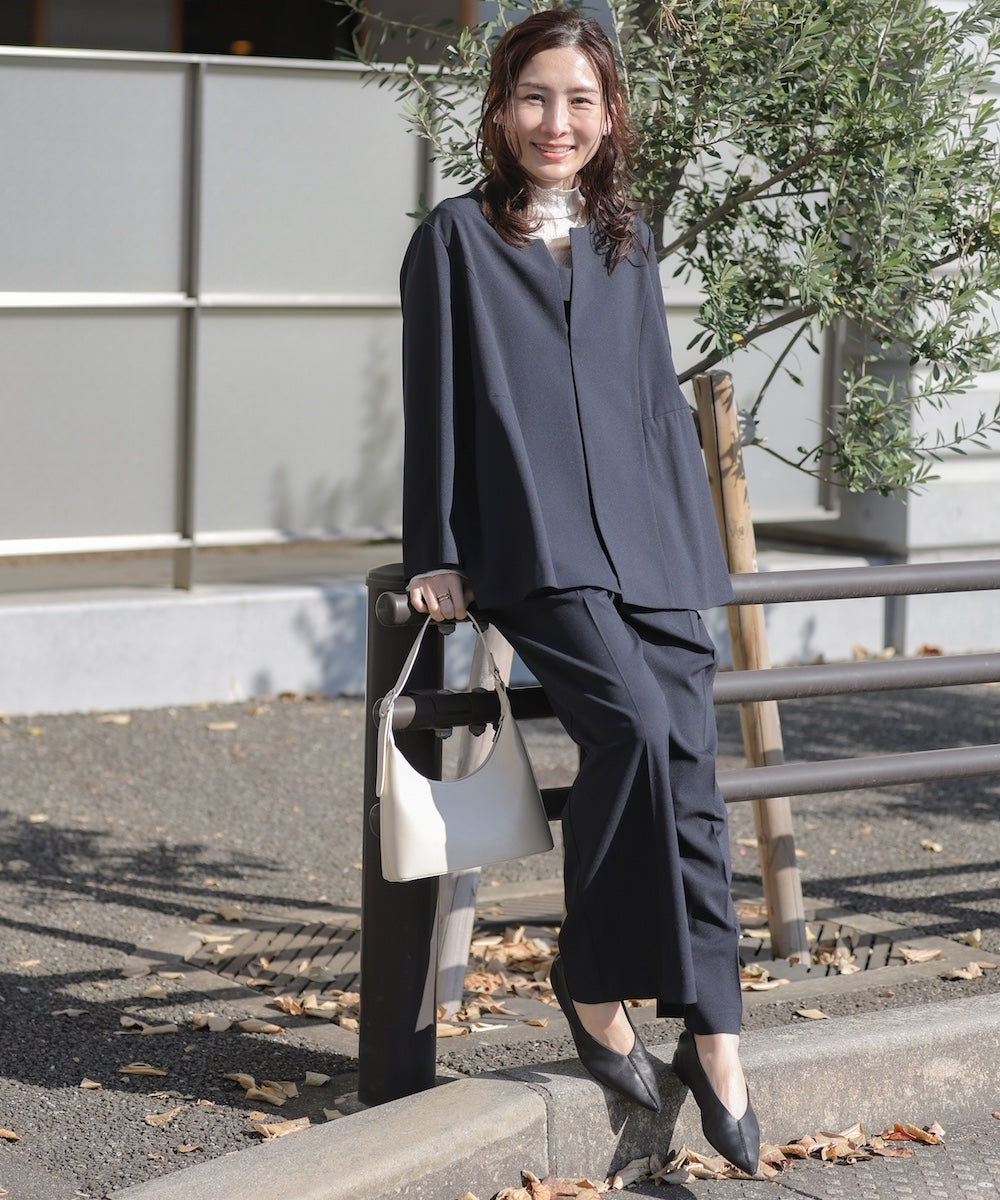 “はあちゅうコラボceremonystyle”ノーカラージャケット