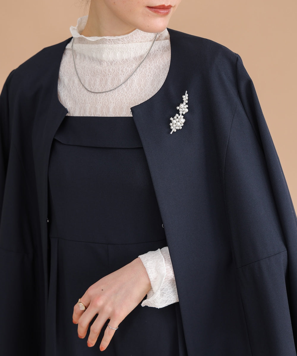 “はあちゅうコラボceremonystyle”ノーカラージャケット