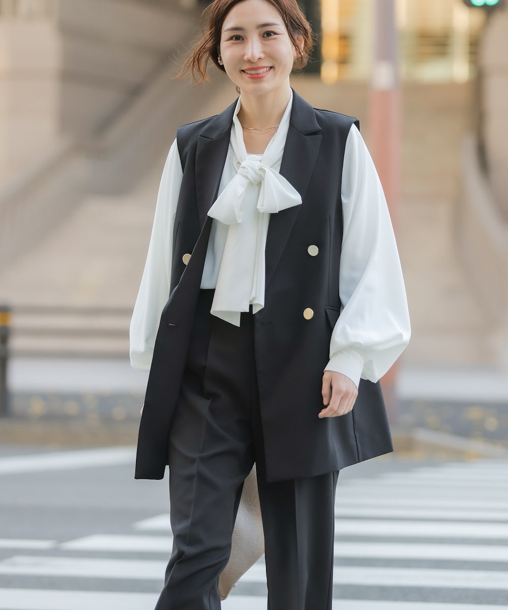 “はあちゅうコラボceremonystyle”テーラーカラーベスト