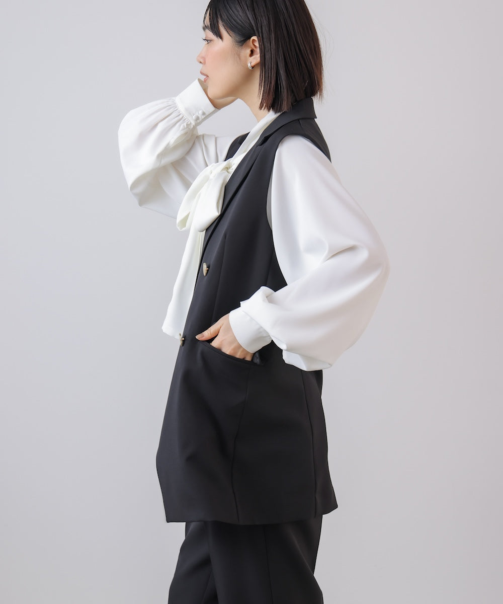 “はあちゅうコラボceremonystyle”テーラーカラーベスト