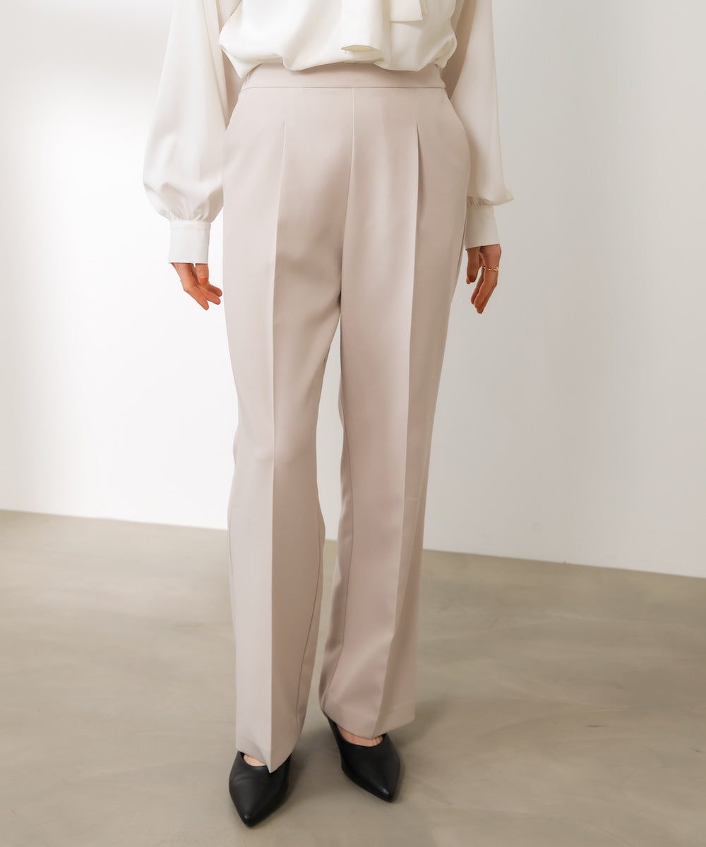 “はあちゅうコラボceremonystyle”ストレッチテーパードパンツ