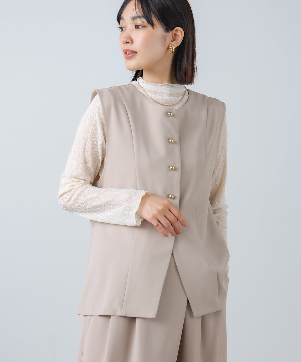 “はあちゅうコラボceremonystyle”2WAYフェイスベスト