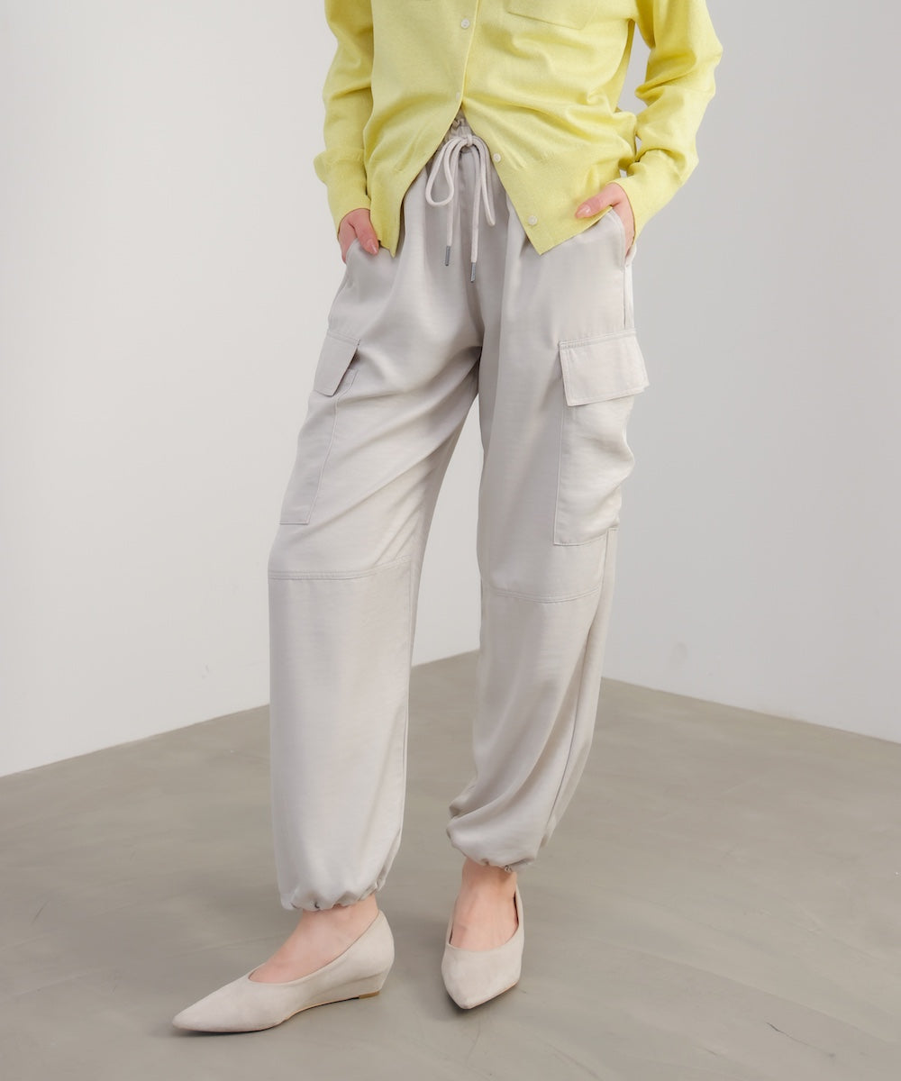 ヴィンテージサテンカーゴパンツ