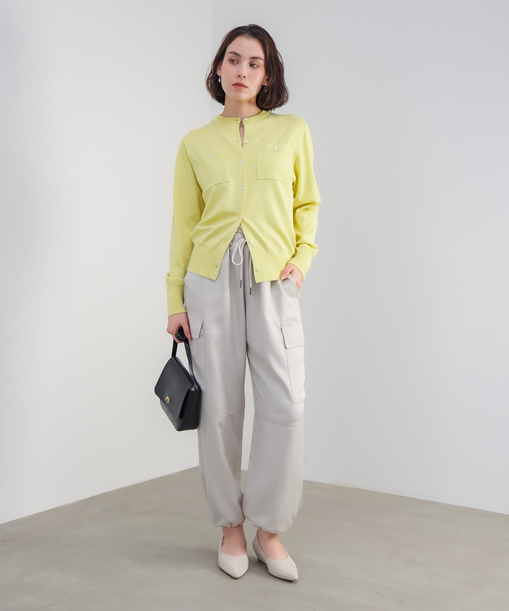 ヴィンテージサテンカーゴパンツ