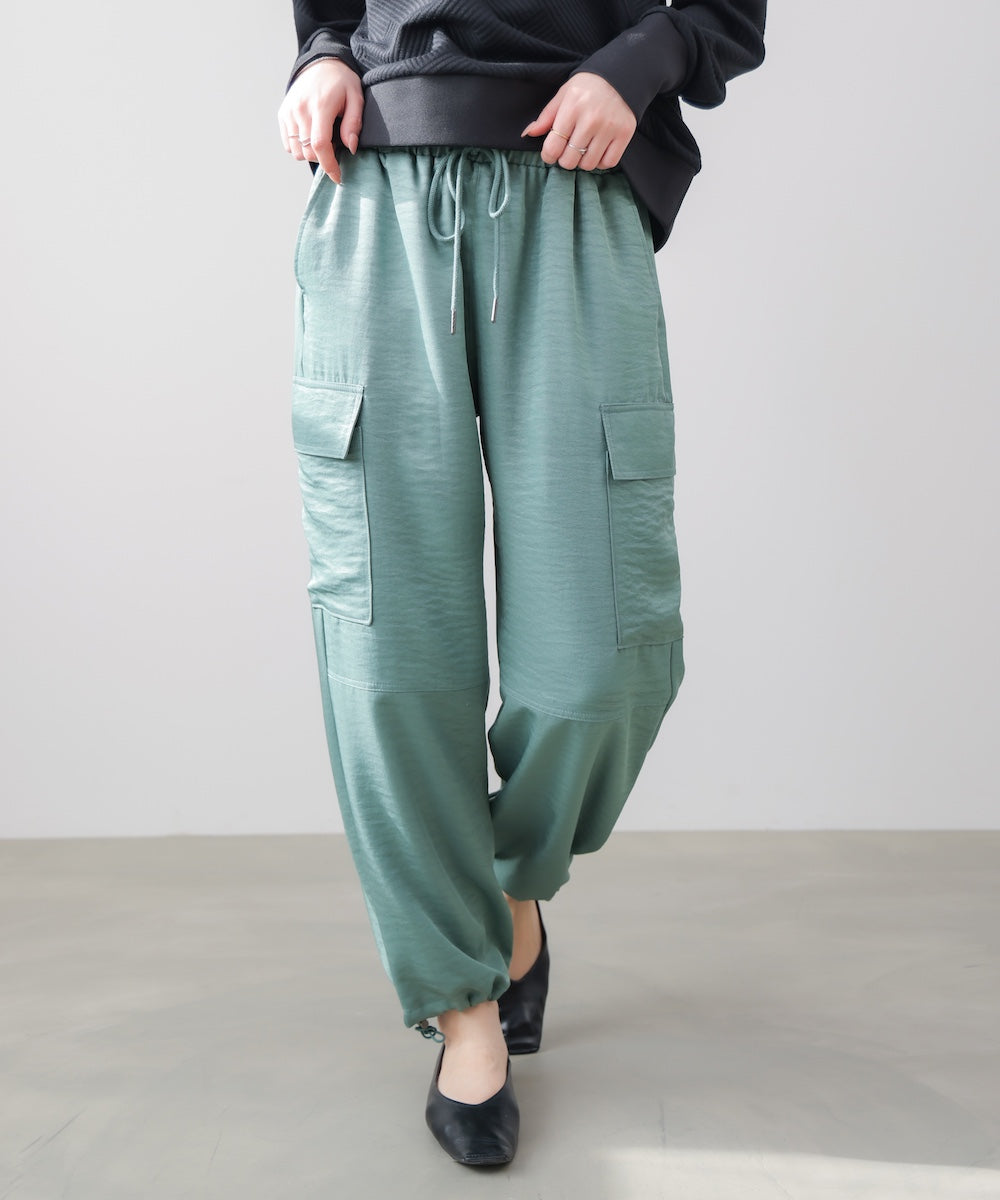 ヴィンテージサテンカーゴパンツ