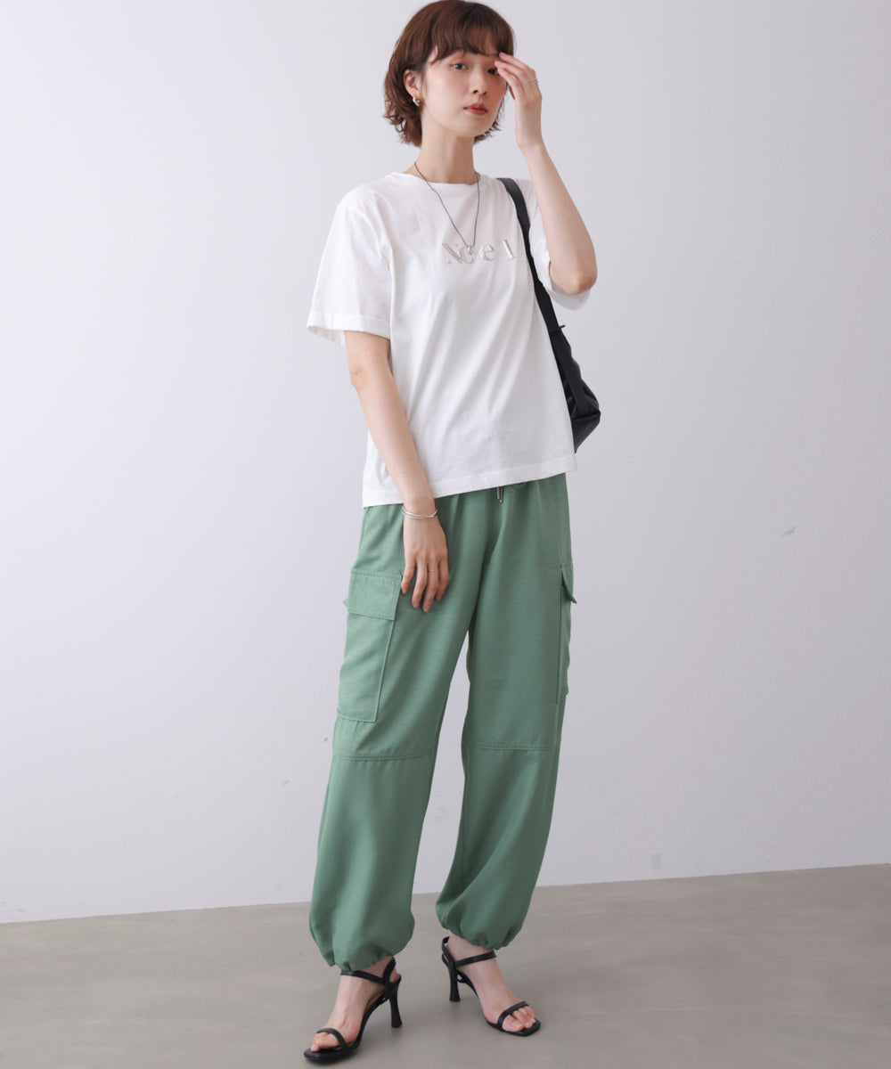 ヴィンテージサテンカーゴパンツ
