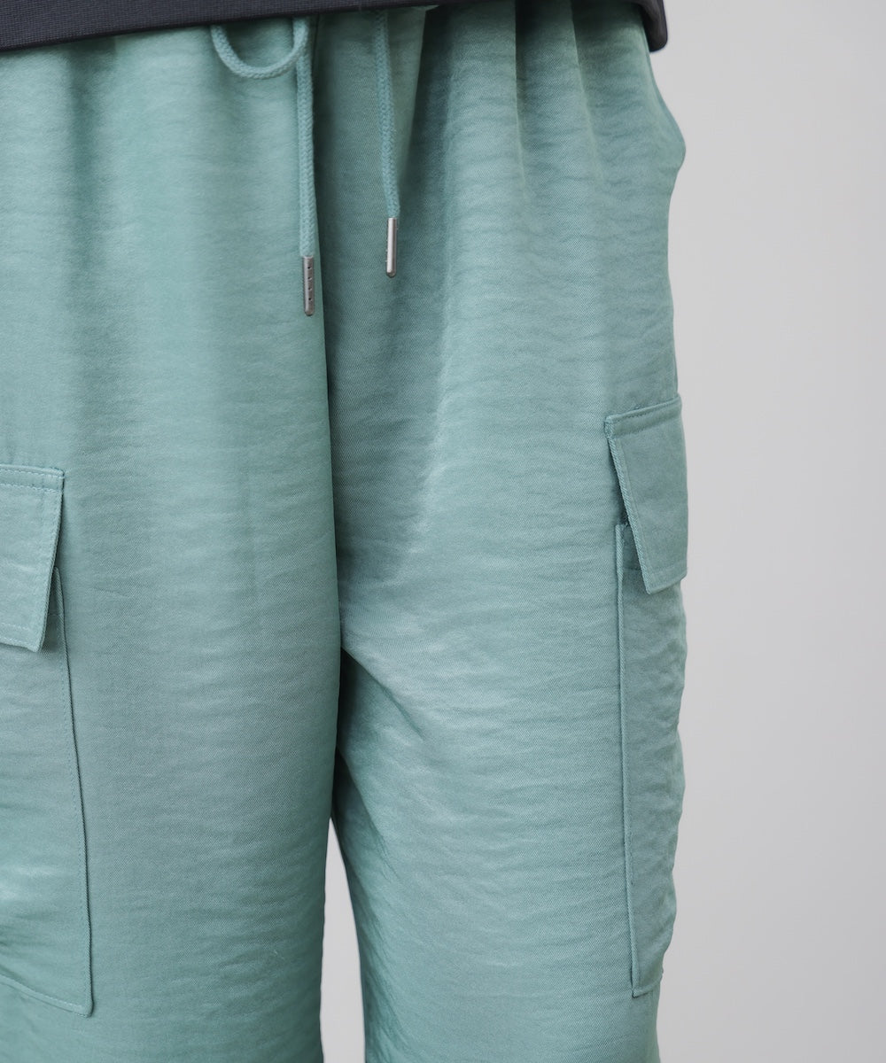 ヴィンテージサテンカーゴパンツ