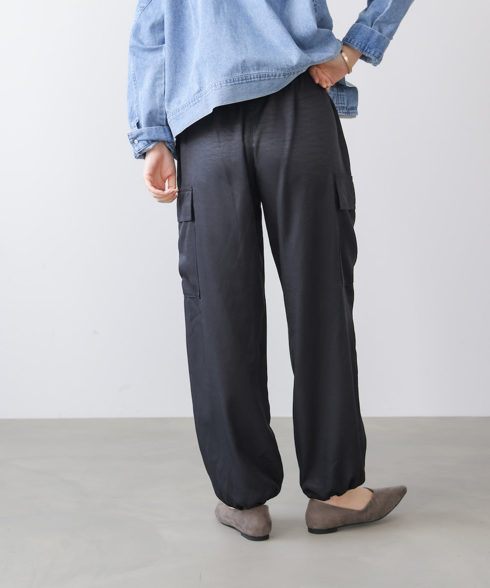 ヴィンテージサテンカーゴパンツ