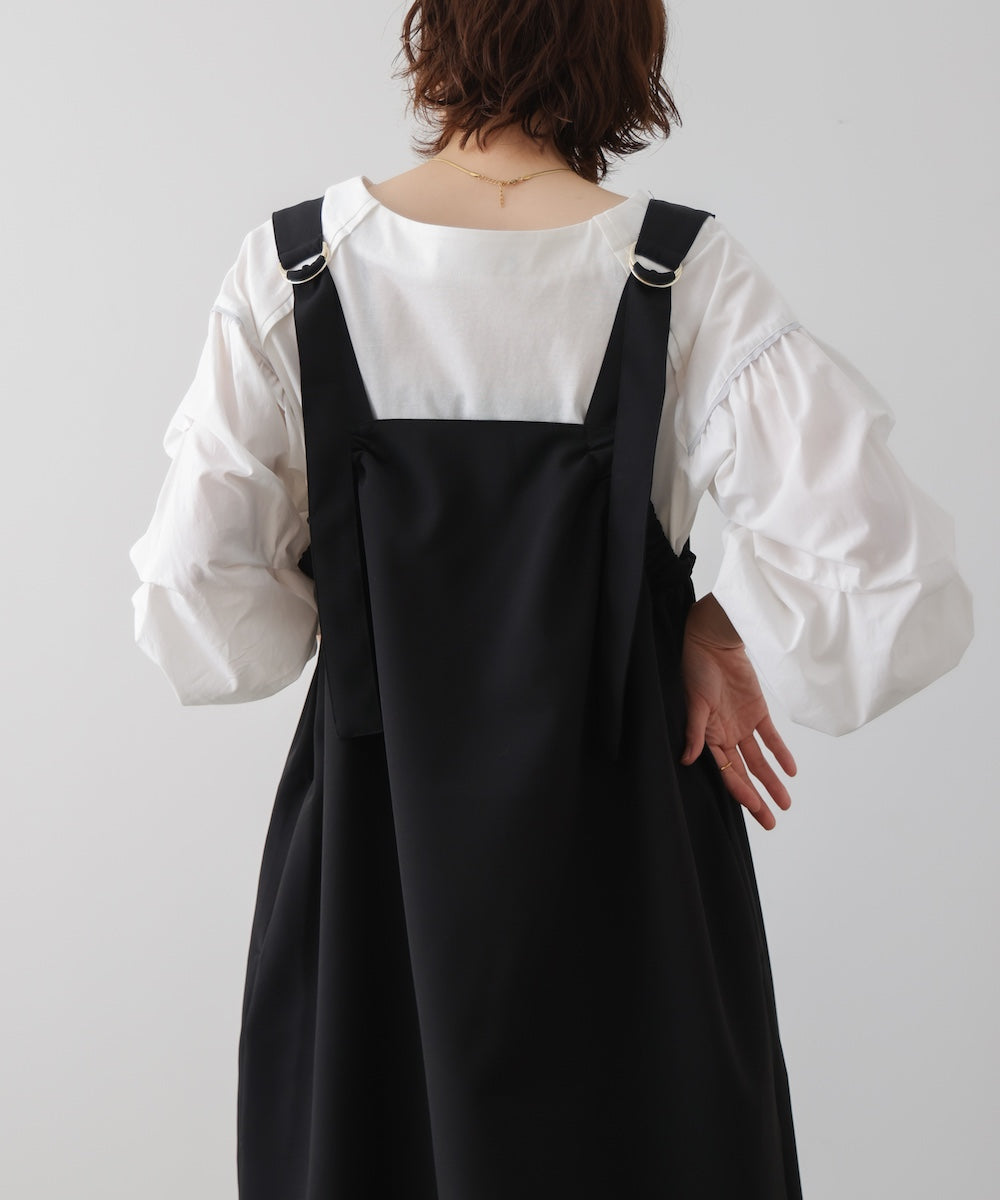 【WEB限定】ポンチジャンパースカート