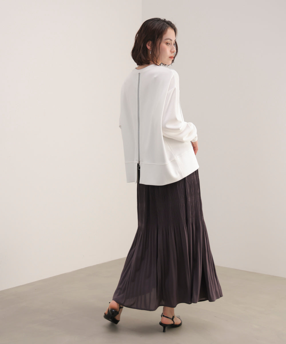 ワッシャーティアードスカート