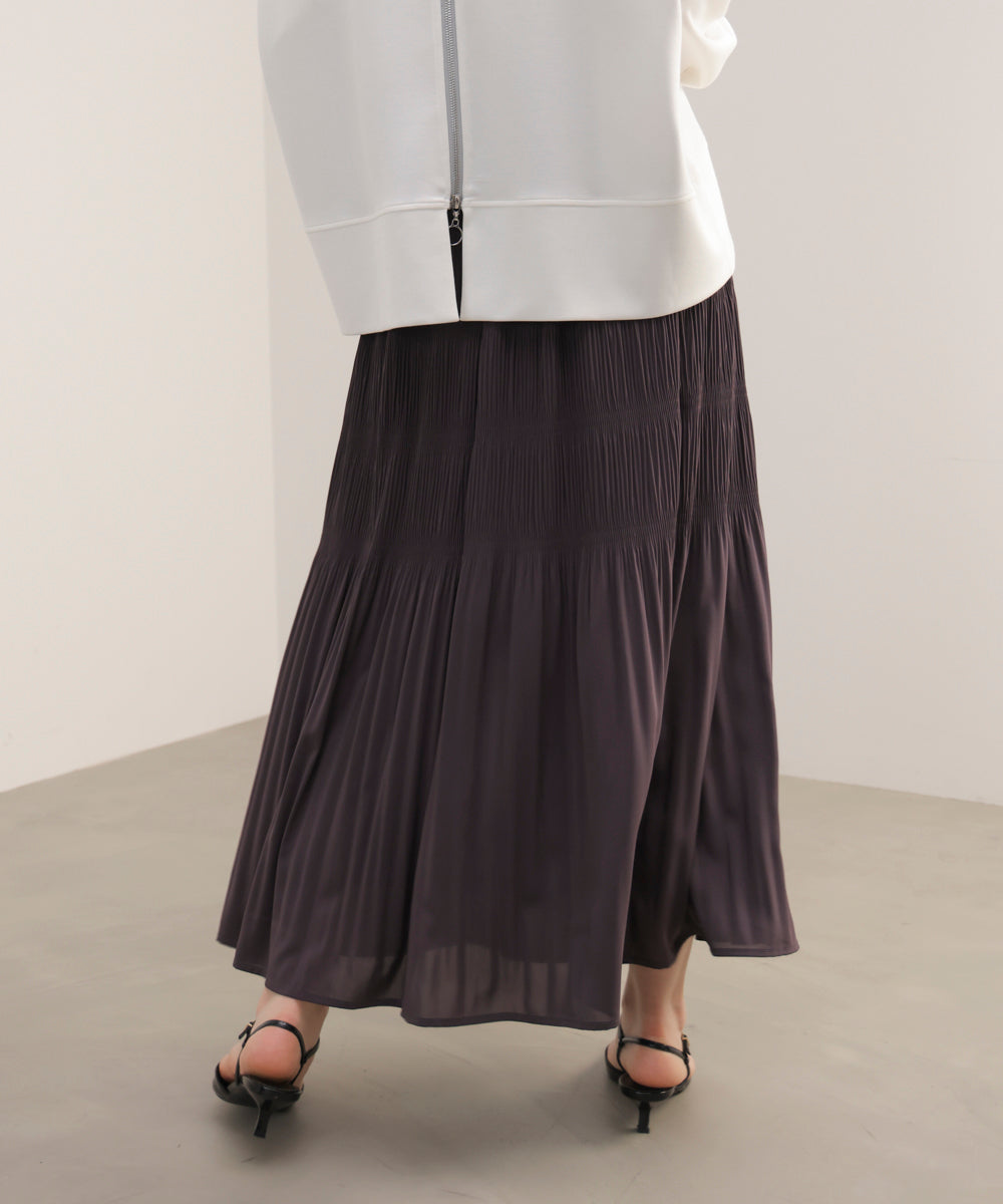 ワッシャーティアードスカート