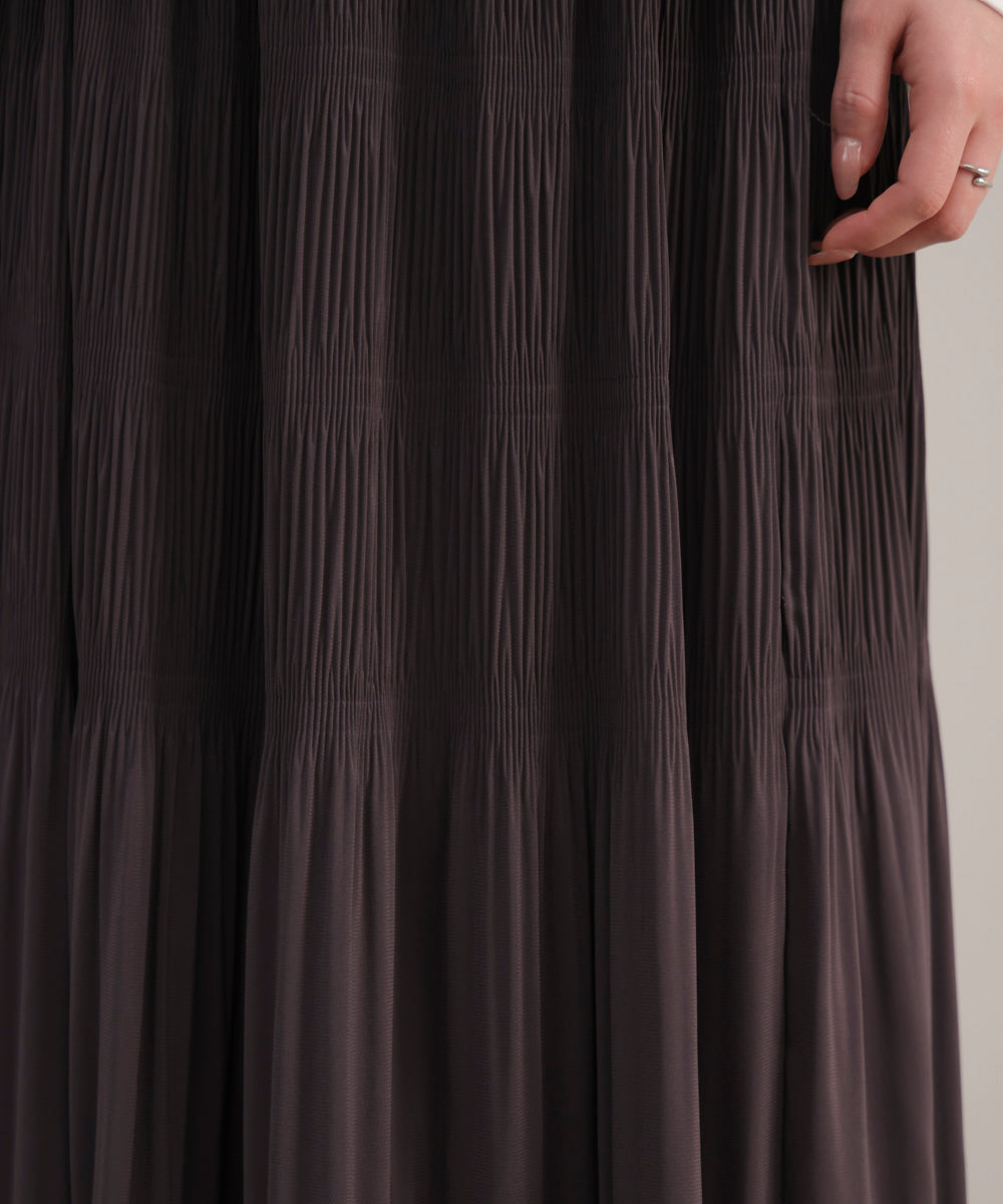 ワッシャーティアードスカート