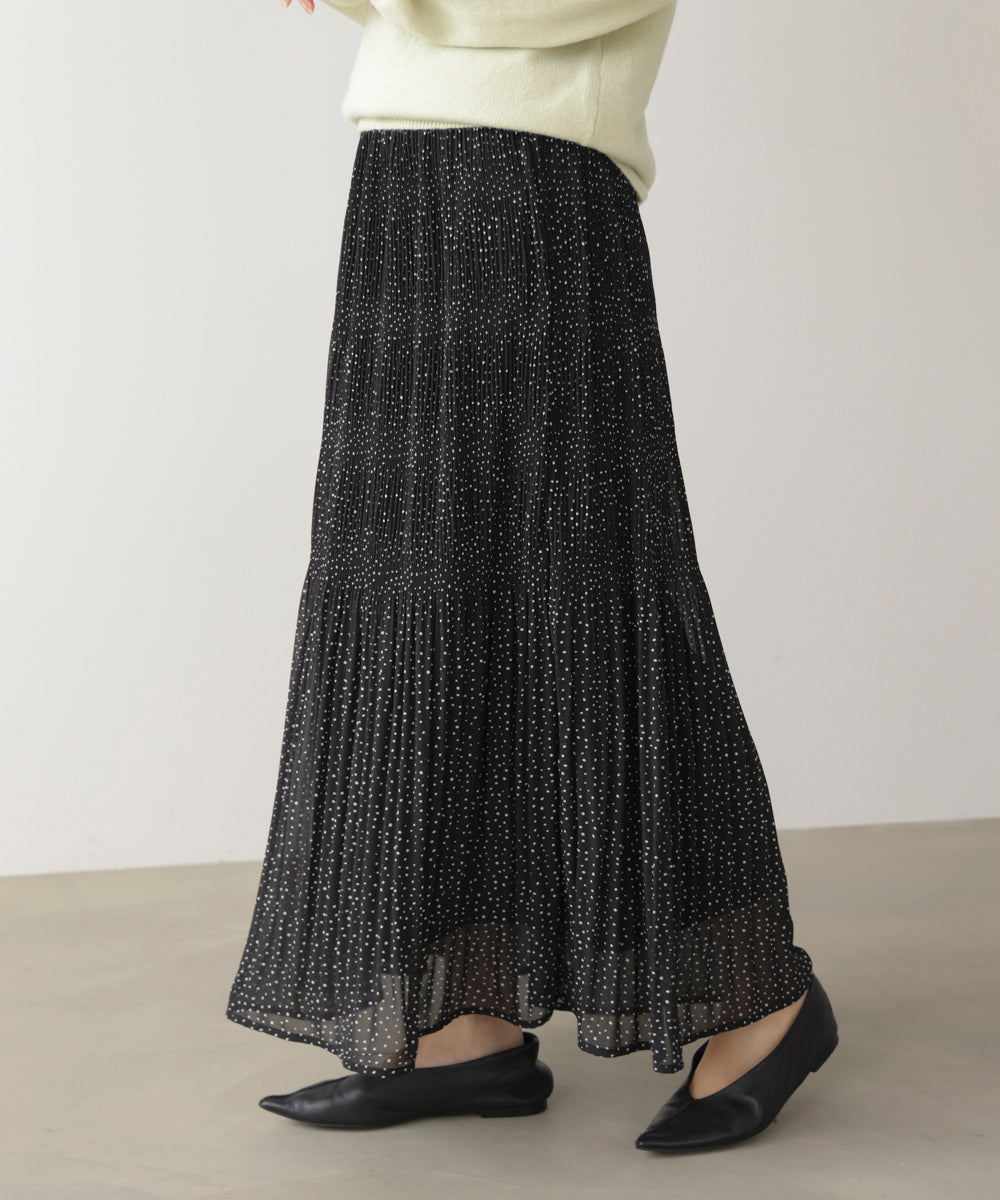 ワッシャーティアードスカート