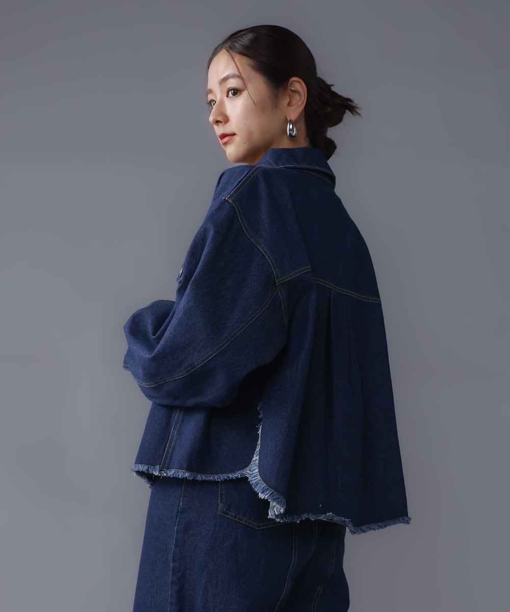 FRINGE DENIM JACKET(フリンジデニムジャケット)
