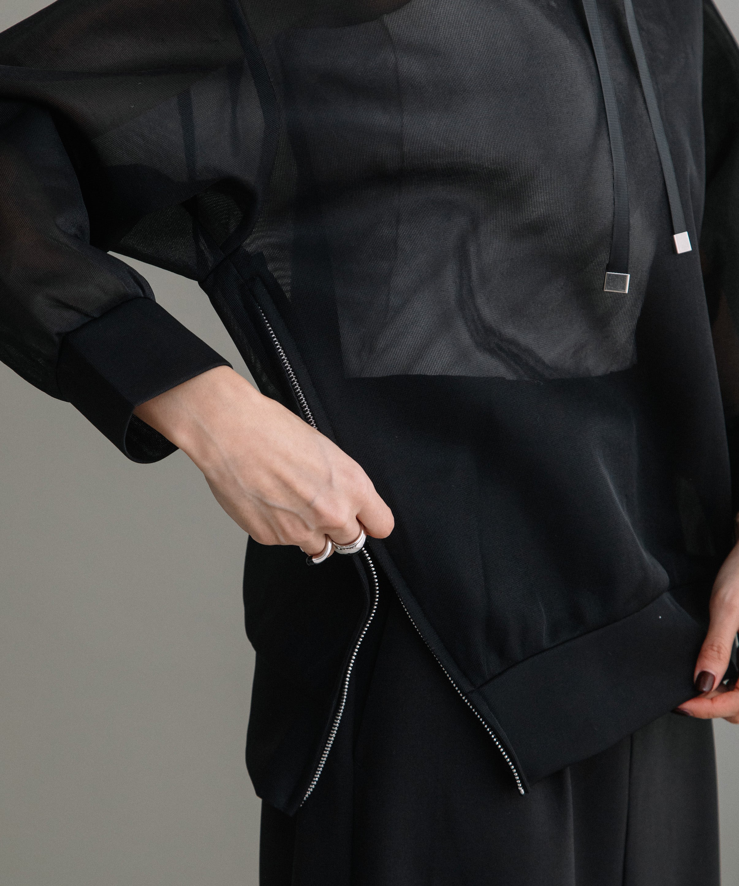 SPONGING SHEER PARKA