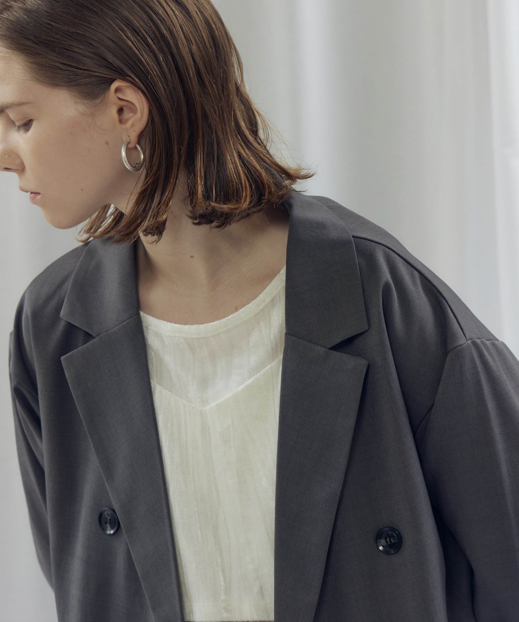 LAYERED DOUBLE TAILORED JACKET