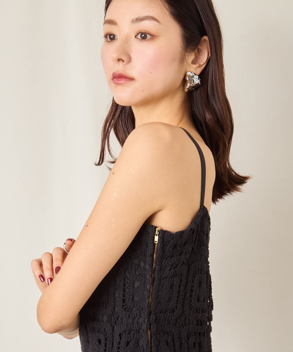CROCHET CAMI DRESS