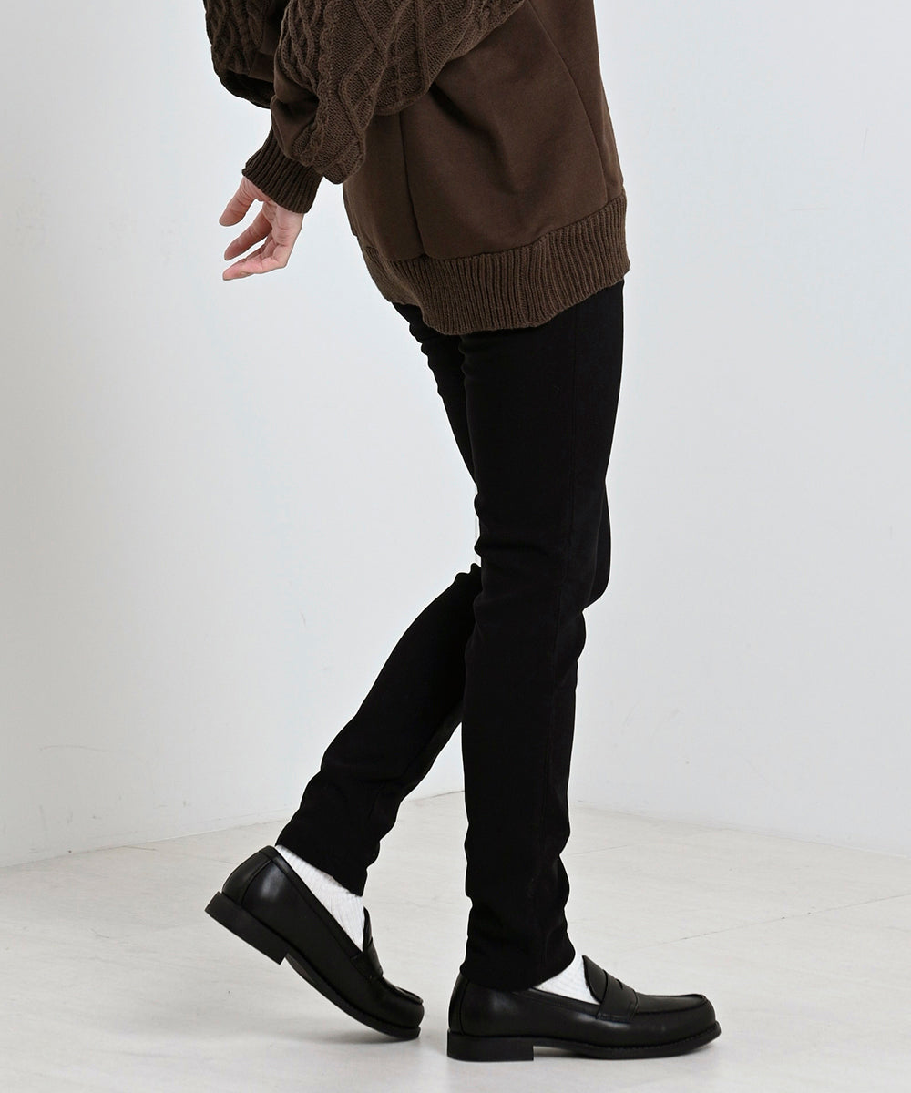 Lupilien ストレッチパイピングパンツ