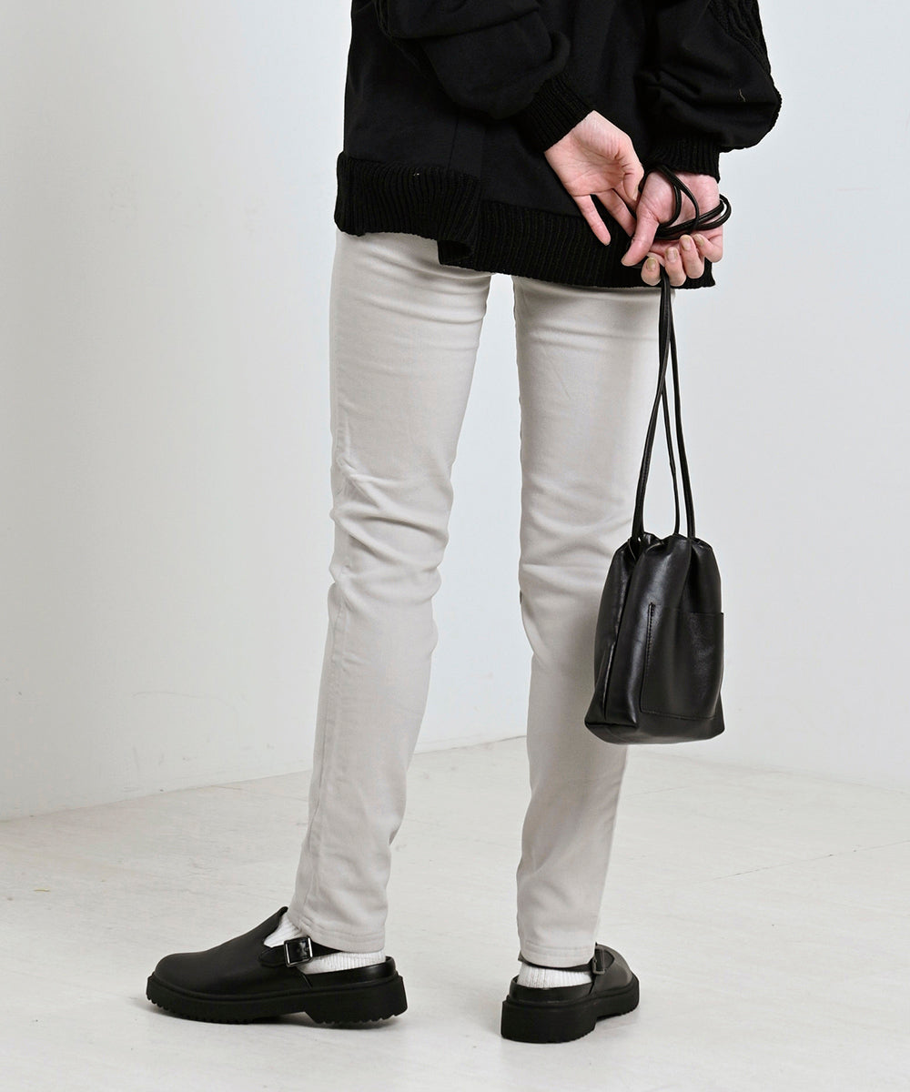 Lupilien ストレッチパイピングパンツ