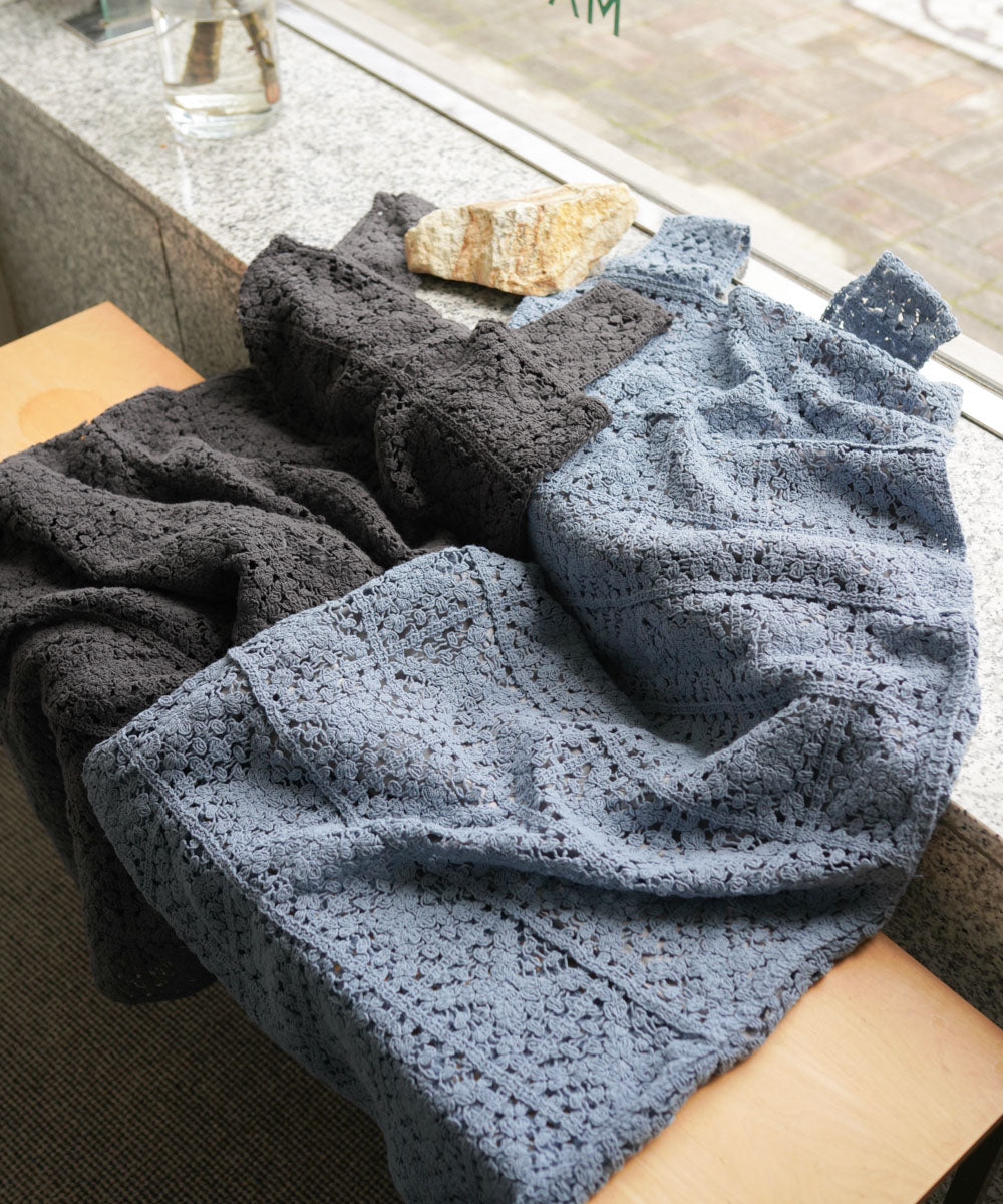 クロシェロングワンピース