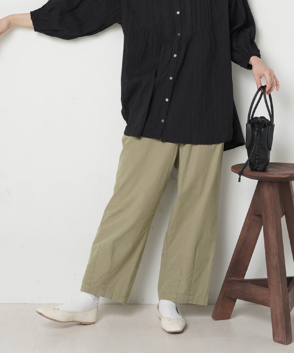 LUPILIEN リップストップコクーンパンツ