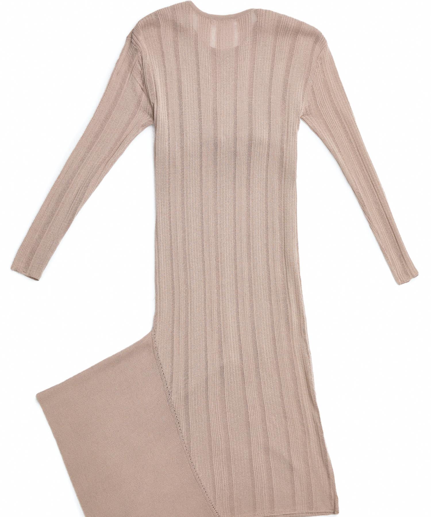 イレジュラーヘム変形リブニットOP