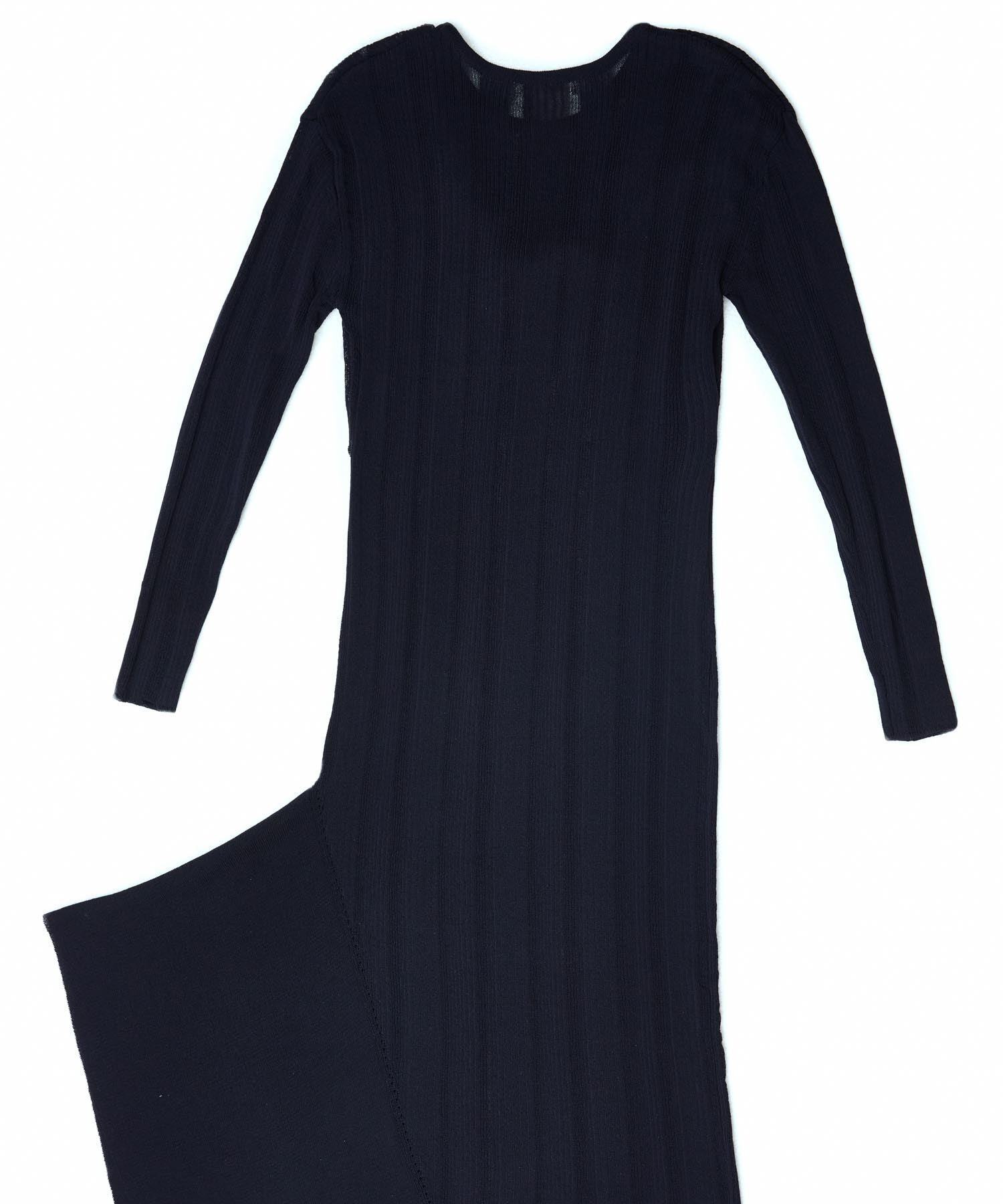 イレジュラーヘム変形リブニットOP