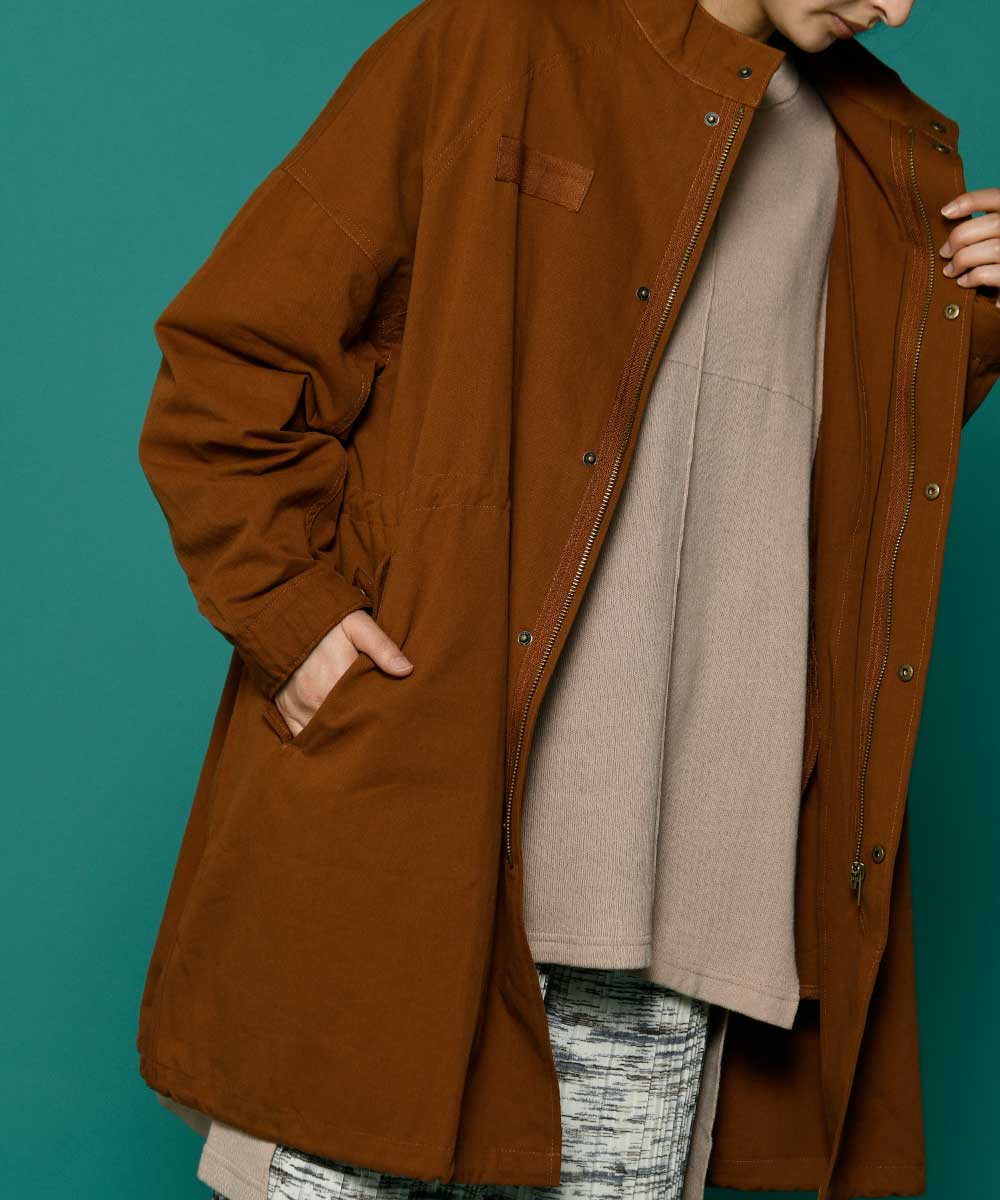 Lupilien 綿ツイル M−65風ブルゾン