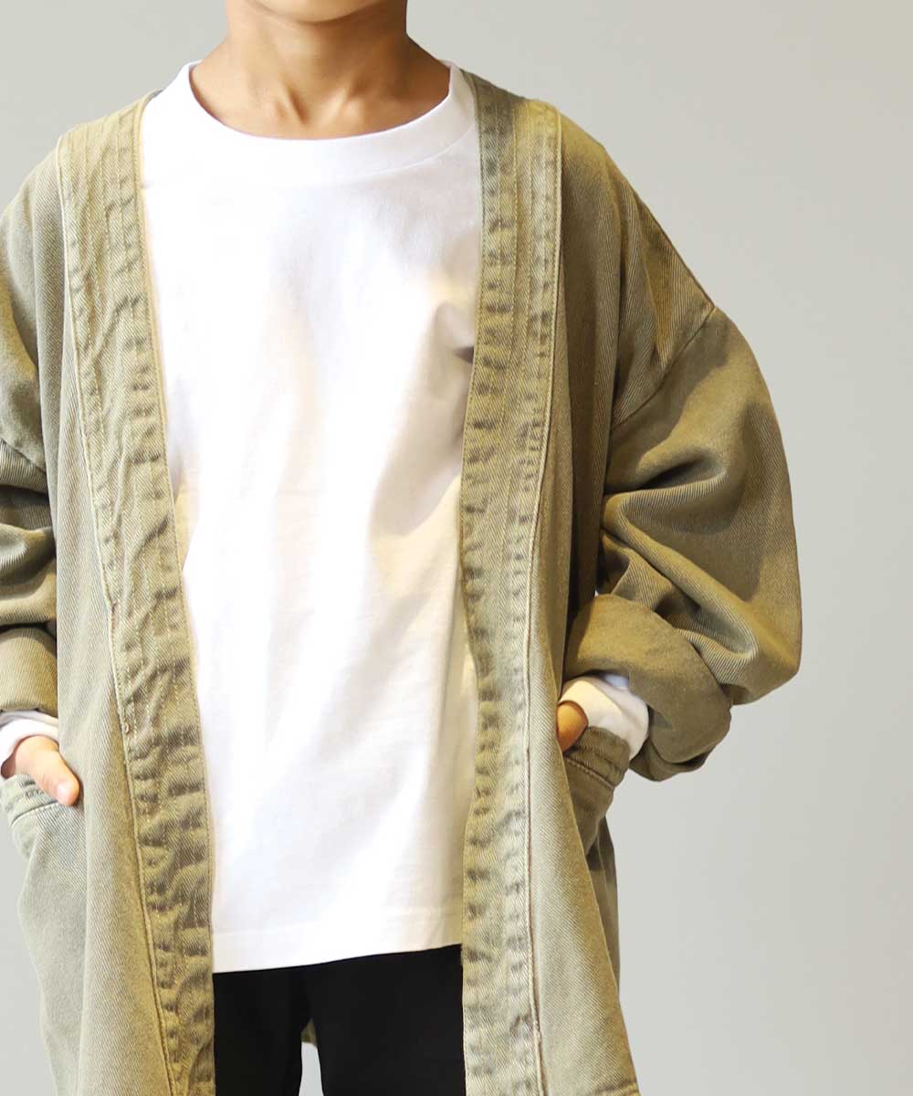 Lupilien ツイルピグメント加工ジャケット