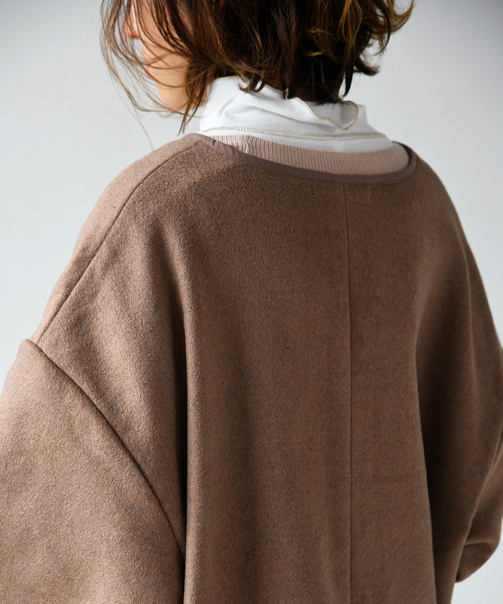 Lupilien ダブルフェイス柄 チャイナ柄コート