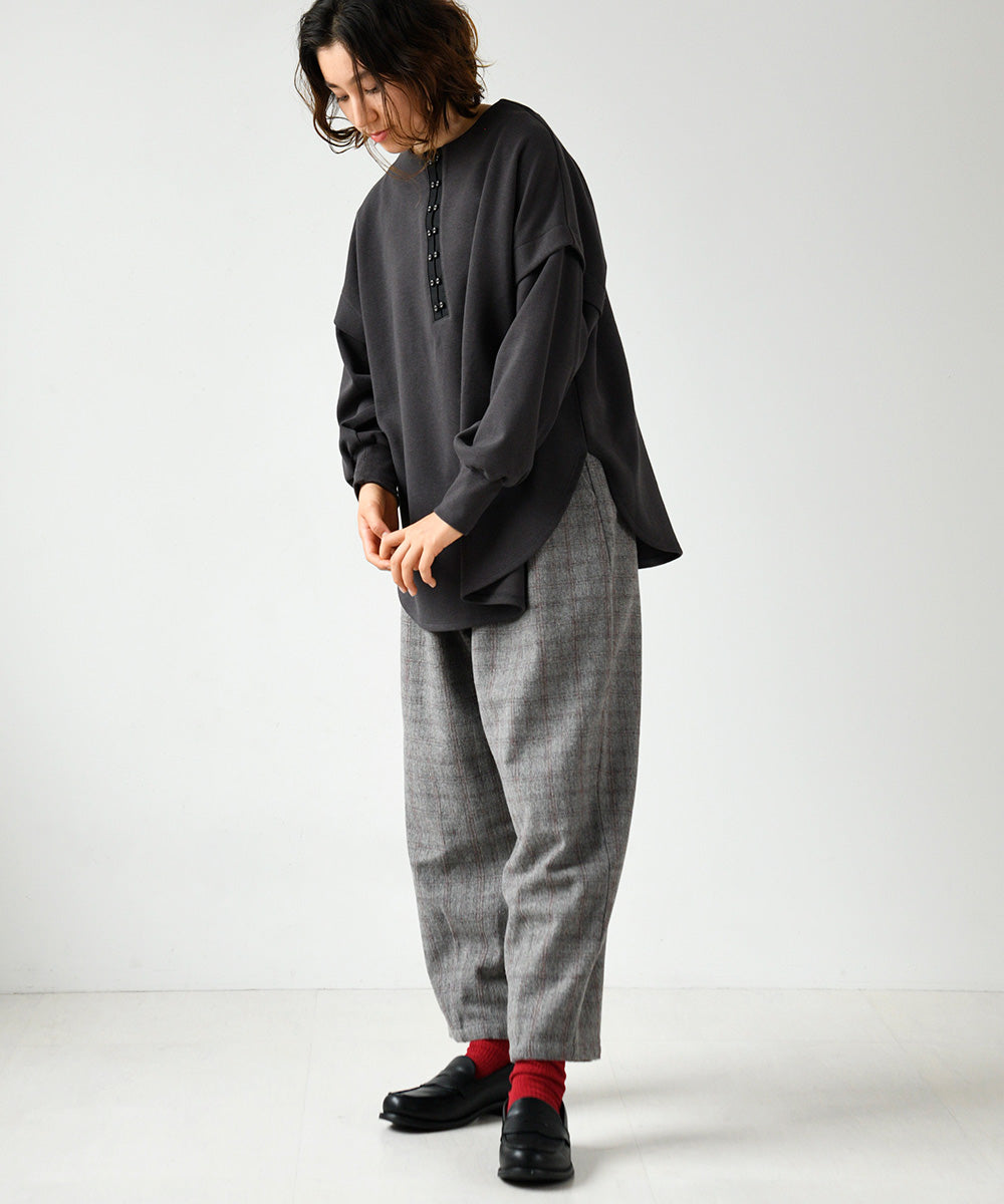 Lupilien ツイード パンツ