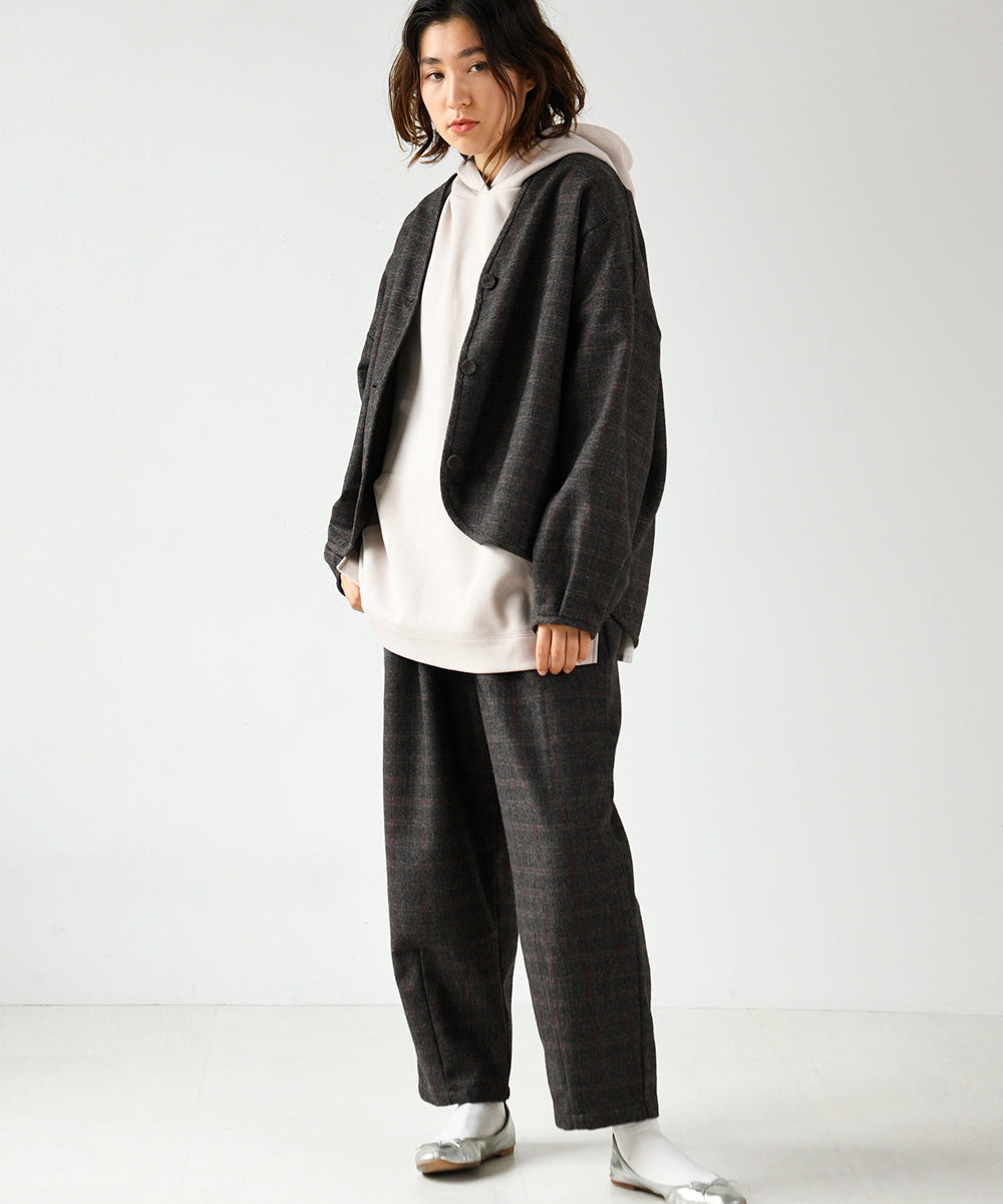 Lupilien ツイード パンツ