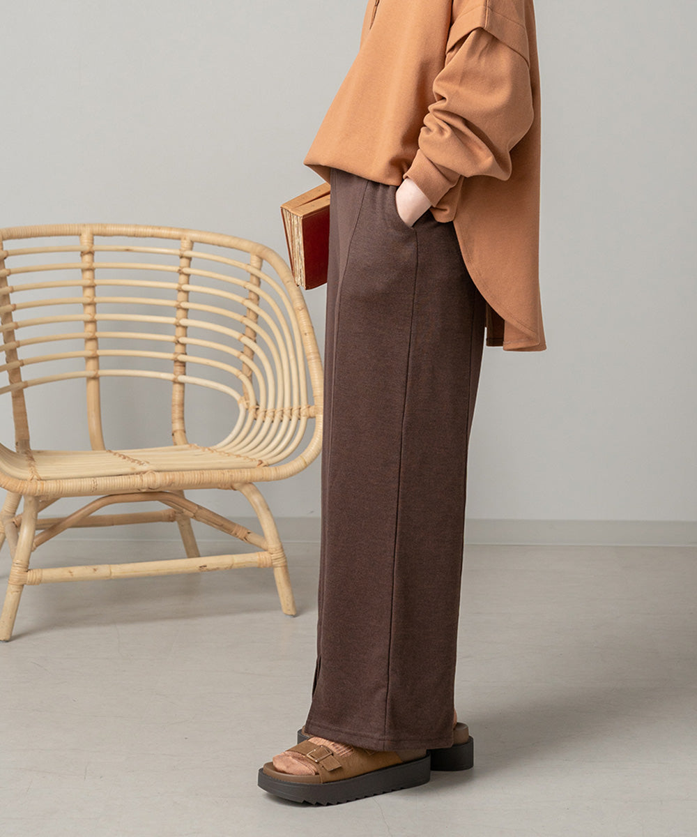 サカリバリブ編みパンツ