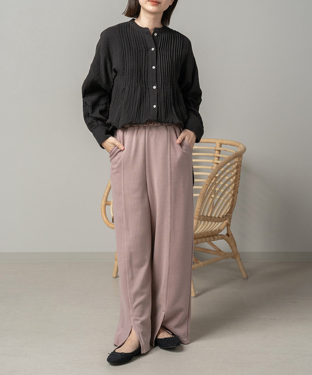 サカリバリブ編みパンツ