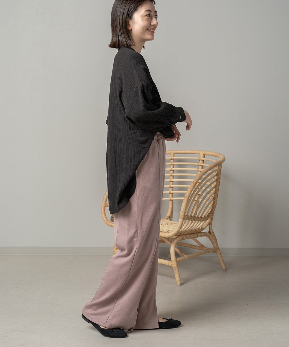 サカリバリブ編みパンツ