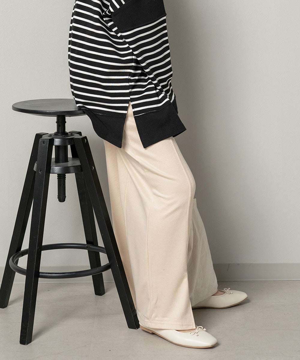 サカリバリブ編みパンツ