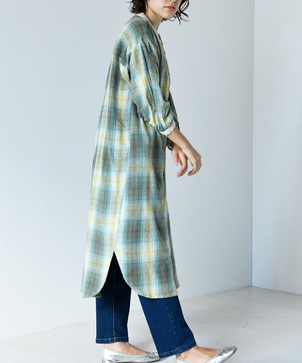 Lupilien クレリックシャツドレス