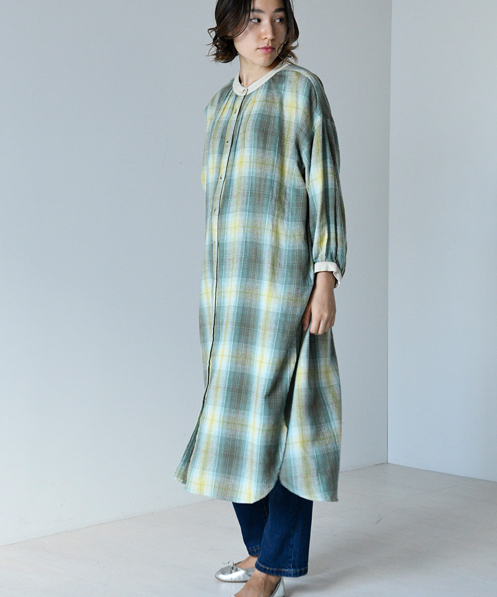 Lupilien クレリックシャツドレス