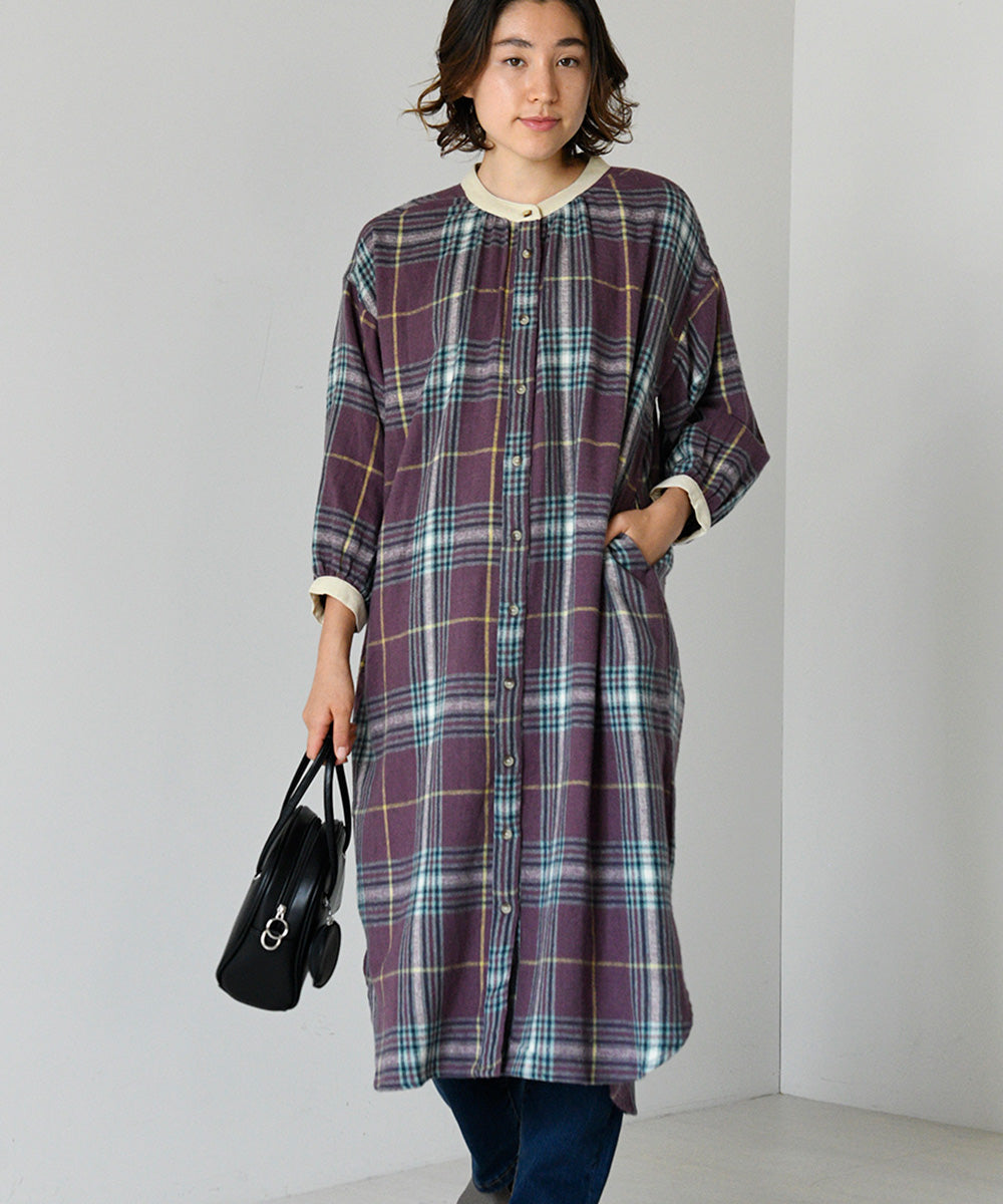Lupilien クレリックシャツドレス