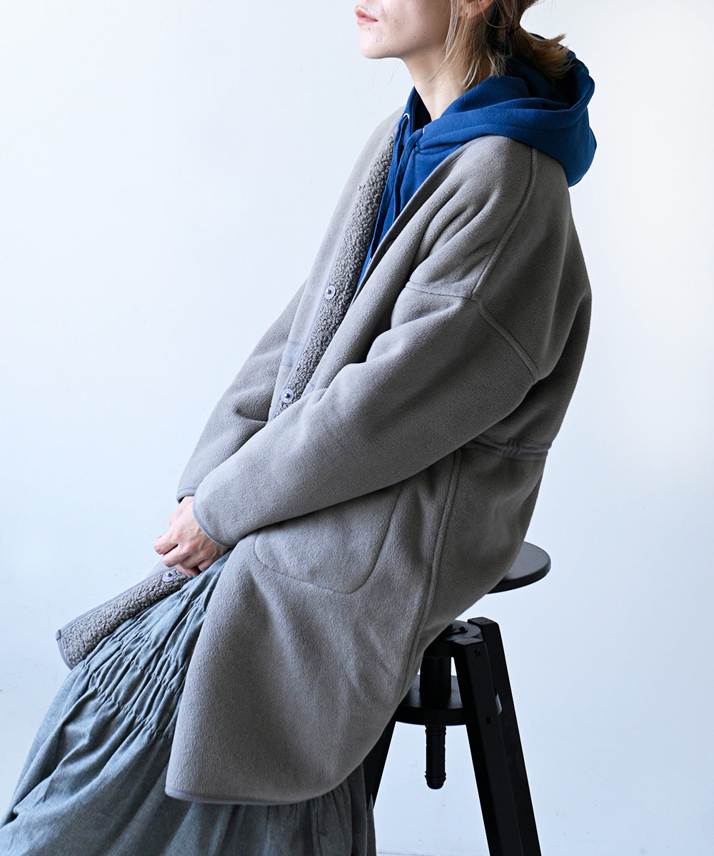 Lupilien ボアフリースボンディングリバーシブルコート