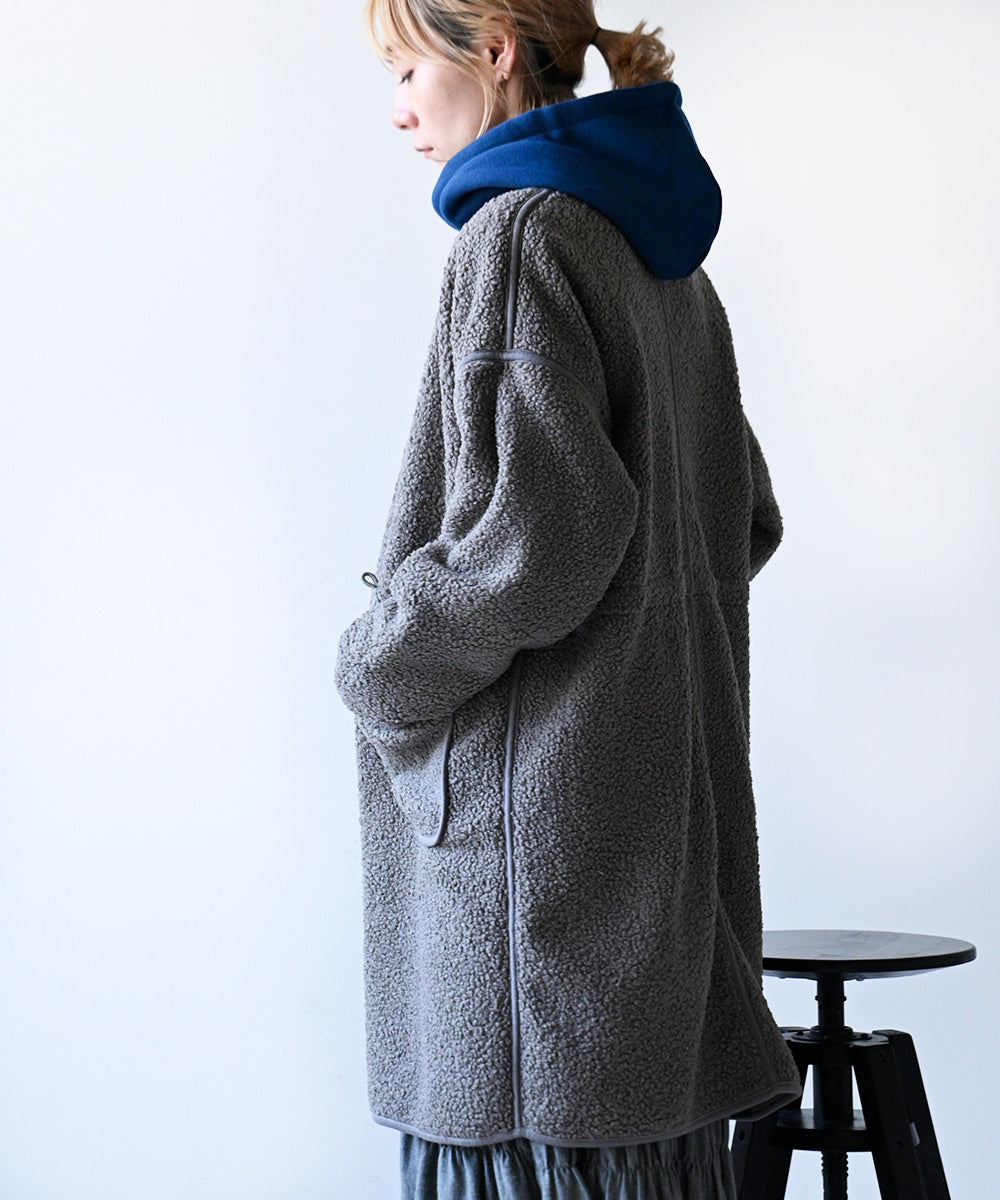 Lupilien ボアフリースボンディングリバーシブルコート