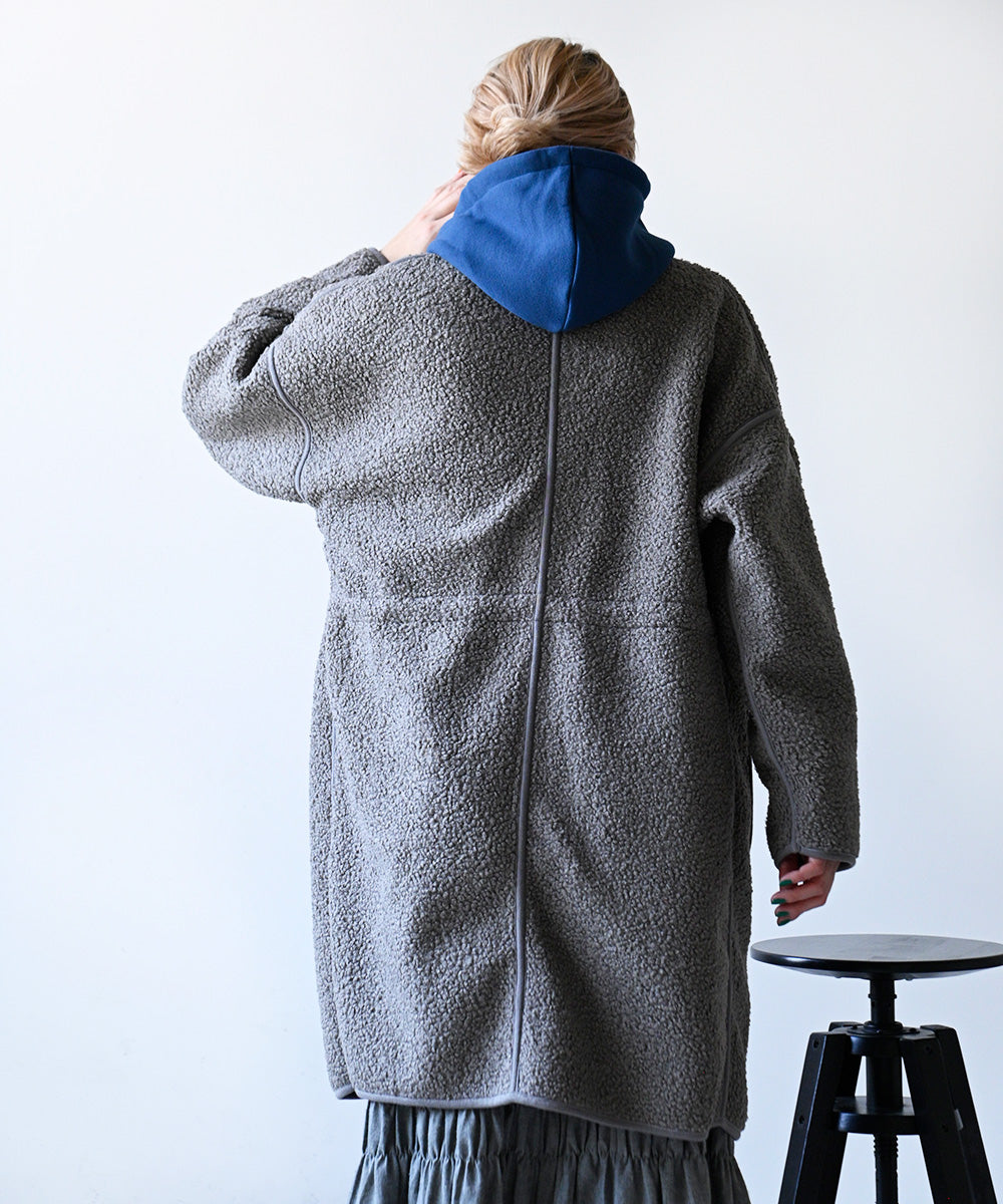 Lupilien ボアフリースボンディングリバーシブルコート