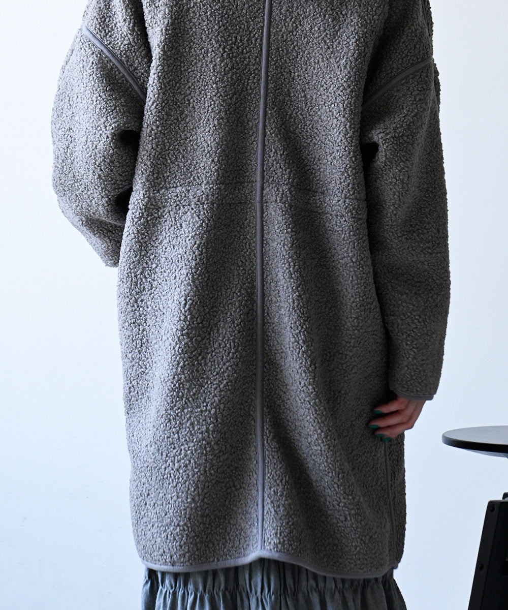 Lupilien ボアフリースボンディングリバーシブルコート