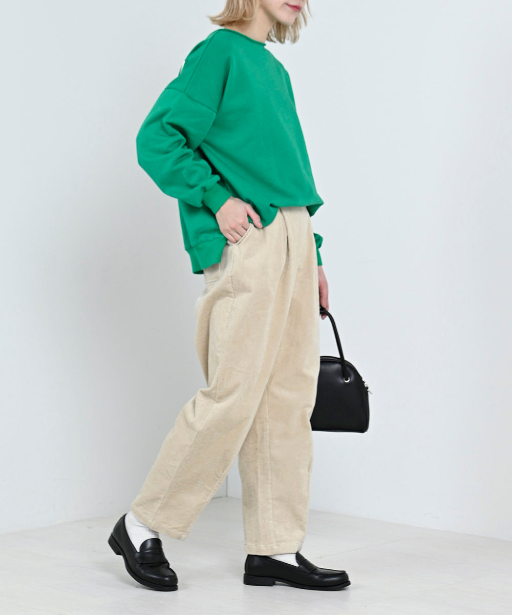 Lupilien ウォッシュコーデュロイパンツ